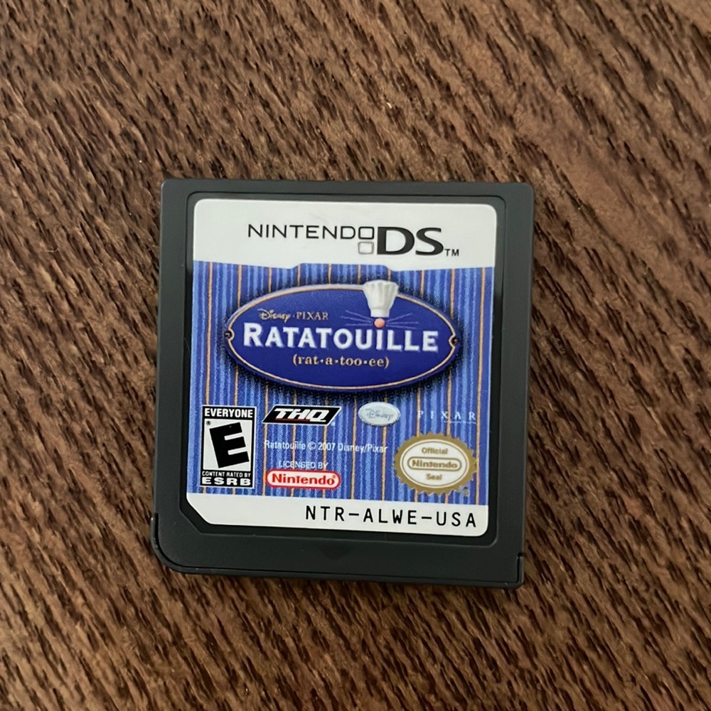 Nintendo DD Ratatouille game 2007